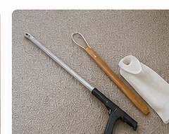 Long-handled shoe horn