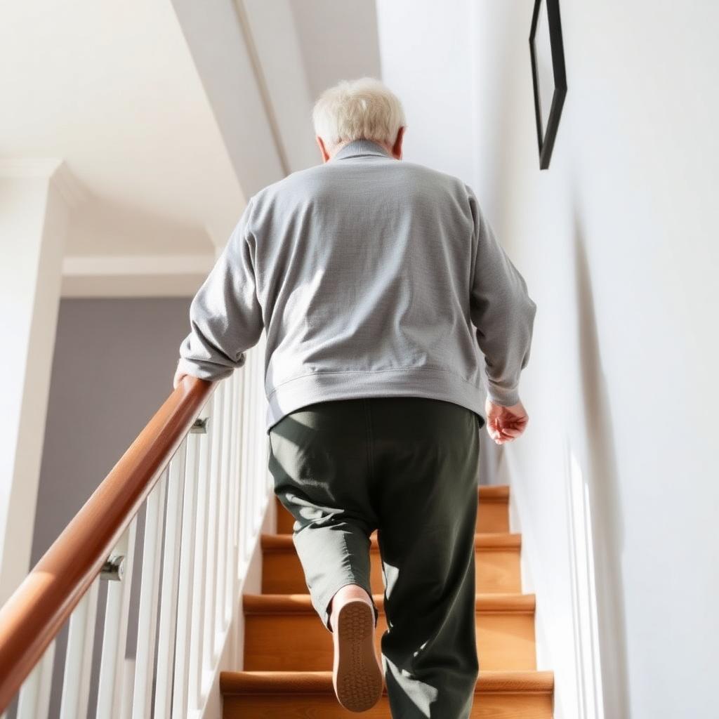 Going upstairs